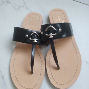 Kate Spade black women's sandals.size 8